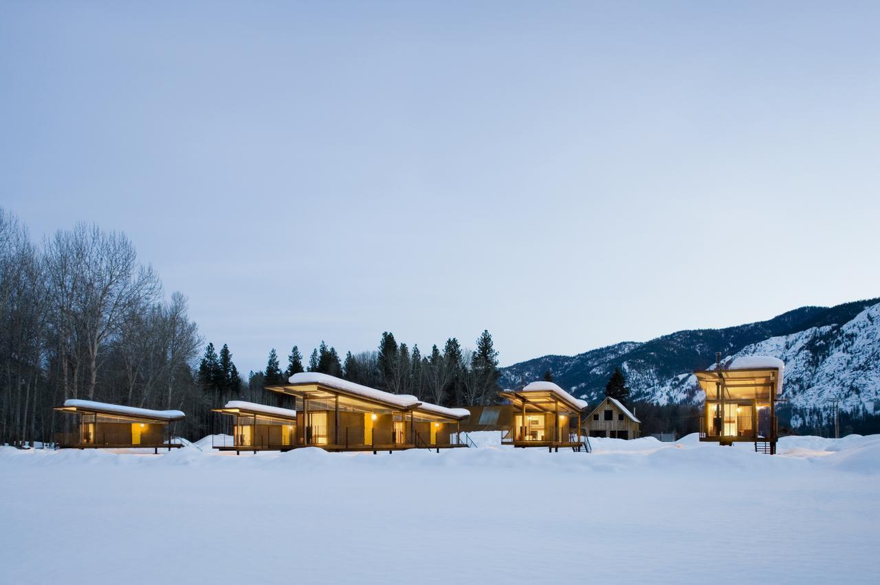 Rolling Huts Villa Mazama ภายนอก รูปภาพ