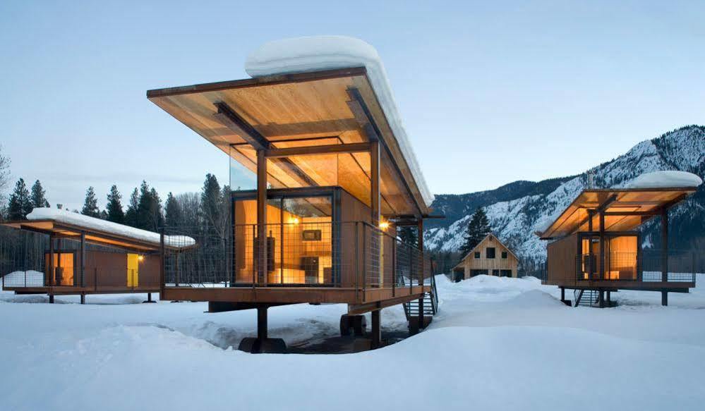 Rolling Huts Villa Mazama ภายนอก รูปภาพ